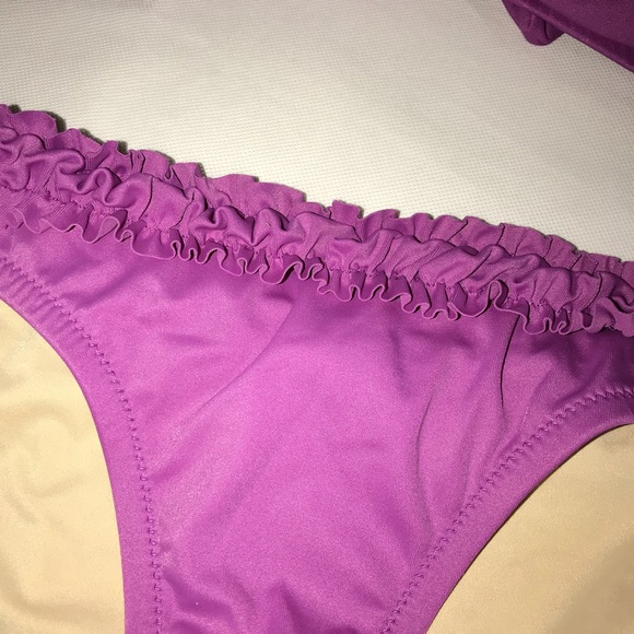 J. Crew Lilac Bikini Swimsuit 32A/Small - Picture 5 of 7